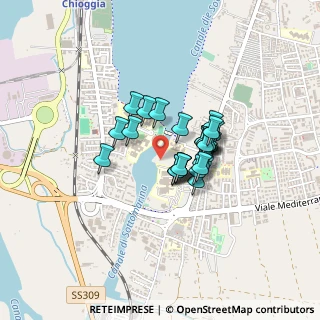 Mappa Ciclostrada Torino - Venezia VENTO, 30015 Chioggia VE, Italia (0.275)