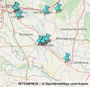 Mappa Via Terranegra, 37045 Legnago VR, Italia (16.0375)