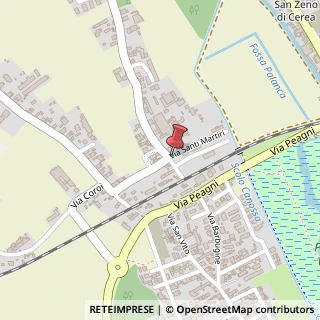 Mappa Via Martiri S., 6, 37053 Cerea, Verona (Veneto)