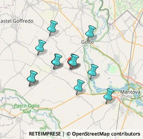 Mappa Via Facchi, 46040 Rodigo MN, Italia (6.06083)