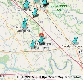 Mappa Strada Provinciale, 26812 Borghetto Lodigiano LO, Italia (10.086)