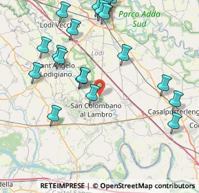 Mappa Strada Provinciale, 26812 Borghetto Lodigiano LO, Italia (9.599)