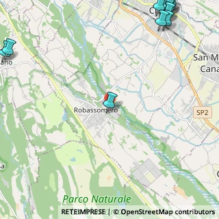 Mappa Via Bruno Buozzi, 10070 Robassomero TO, Italia (3.99063)
