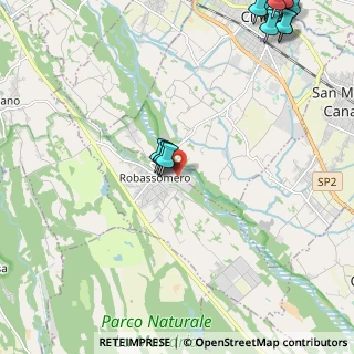 Mappa Via Bruno Buozzi, 10070 Robassomero TO, Italia (3.5815)