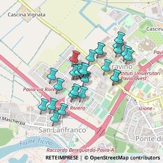 Mappa Via Martinetti Maria, 27100 Pavia PV, Italia (0.37037)