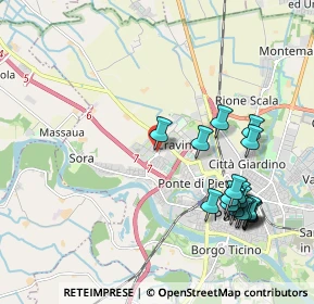 Mappa Via Fratelli Cervi, 27100 Pavia PV, Italia (2.27105)