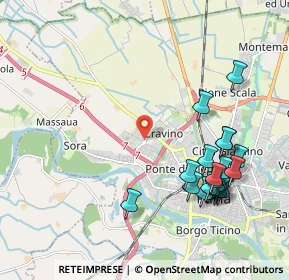 Mappa Via Martinetti Maria, 27100 Pavia PV, Italia (2.288)