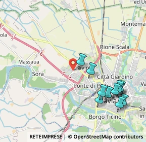 Mappa Via Martinetti Maria, 27100 Pavia PV, Italia (2.30917)