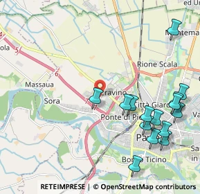 Mappa Via Martinetti Maria, 27100 Pavia PV, Italia (2.5)