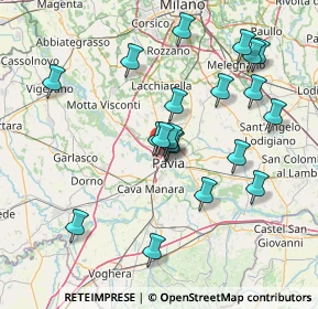 Mappa Via Fratelli Cervi, 27100 Pavia PV, Italia (14.953)