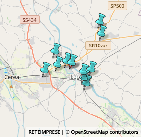 Mappa Via del Pontiere, 37045 Legnago VR, Italia (2.41636)