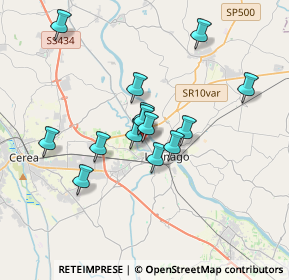 Mappa Via del Pontiere, 37045 Legnago VR, Italia (2.93929)