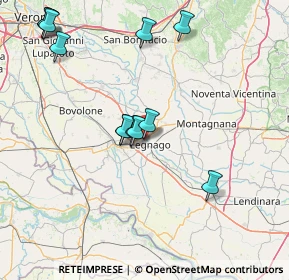 Mappa Via del Pontiere, 37045 Legnago VR, Italia (16.2975)