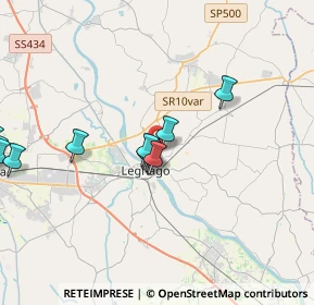 Mappa Via Nino Bixio, 37045 Legnago VR, Italia (4.11)