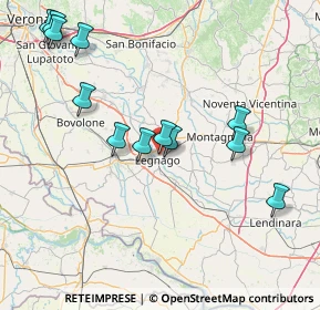 Mappa Via Nino Bixio, 37045 Legnago VR, Italia (16.80417)