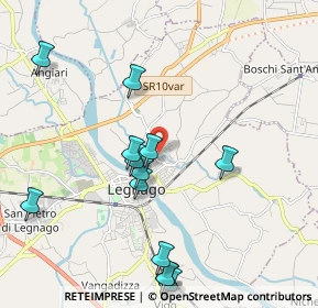 Mappa Via Nino Bixio, 37045 Legnago VR, Italia (2.19462)