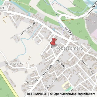 Mappa Via Rosa Luxemburg,  4, 10070 Robassomero, Torino (Piemonte)