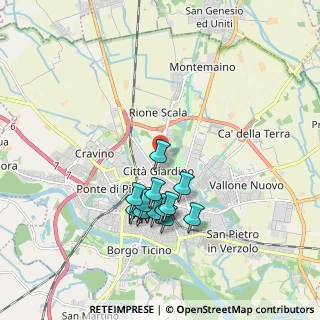 Mappa Via Trecourt, 27100 Pavia PV, Italia (1.64083)