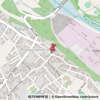 Mappa Via Paolo Braccini,  4, 10070 Robassomero, Torino (Piemonte)