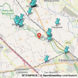 Mappa Strada Provinciale, 26841 Brembio LO, Italia (2.8115)