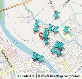 Mappa Via Puglie, 37045 Legnago VR, Italia (0.394)