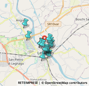 Mappa Via Puglie, 37045 Legnago VR, Italia (0.99375)