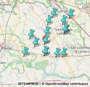 Mappa Via Str. Vicinale della Pieve, 27010 Copiano PV, Italia (6.34533)