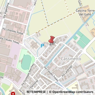 Mappa Via Giuseppe Marchesi, 35, 27100 Pavia, Pavia (Lombardia)