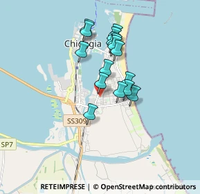 Mappa Via Cipressino, 30015 Chioggia VE, Italia (1.38813)