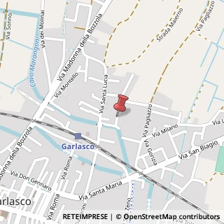Mappa Via delle Rose, 10, 27026 Garlasco, Pavia (Lombardia)