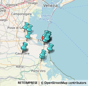 Mappa Via Bruno Buozzi, 30015 Chioggia VE, Italia (7.446)