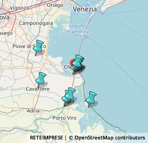 Mappa Via Bruno Buozzi, 30015 Chioggia VE, Italia (9.09)