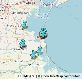 Mappa Via Bruno Buozzi, 30015 Chioggia VE, Italia (10.25615)