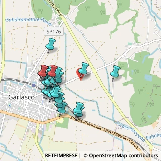 Mappa Via S. Biagio, 27026 Garlasco PV, Italia (0.92222)