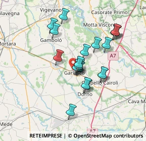 Mappa Via G. di Vittorio, 27026 Garlasco PV, Italia (5.9995)