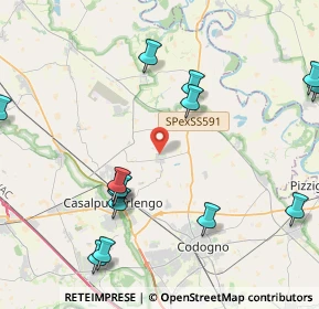 Mappa Via G.Brera, 26827 Terranova dei Passerini LO, Italia (5.37133)