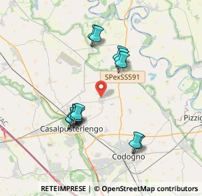 Mappa Via G.Brera, 26827 Terranova dei Passerini LO, Italia (3.43923)