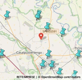 Mappa Via G.Brera, 26827 Terranova dei Passerini LO, Italia (5.81917)