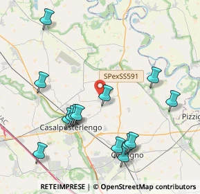 Mappa Via G.Brera, 26827 Terranova dei Passerini LO, Italia (4.50714)