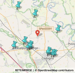 Mappa Via G.Brera, 26827 Terranova dei Passerini LO, Italia (4.4725)