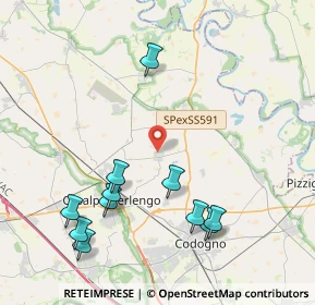 Mappa Via G.Brera, 26827 Terranova dei Passerini LO, Italia (4.59182)