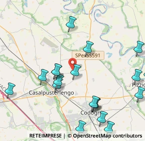 Mappa Via G.Brera, 26827 Terranova dei Passerini LO, Italia (5.17)