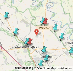 Mappa Via G.Brera, 26827 Terranova dei Passerini LO, Italia (4.94429)