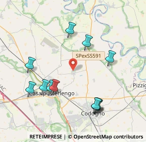 Mappa Via G.Brera, 26827 Terranova dei Passerini LO, Italia (4.32333)