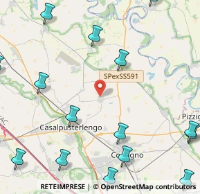 Mappa Via G.Brera, 26827 Terranova dei Passerini LO, Italia (6.77556)