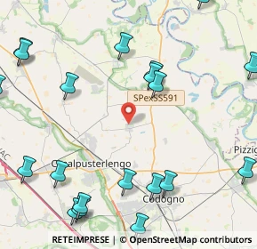 Mappa Via G.Brera, 26827 Terranova dei Passerini LO, Italia (5.8575)