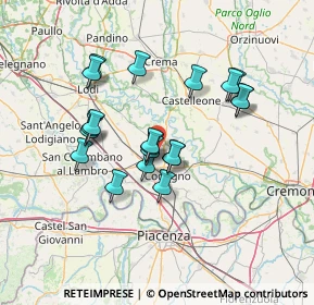 Mappa Via G.Brera, 26827 Terranova dei Passerini LO, Italia (12.0415)