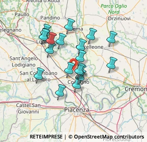 Mappa Via G.Brera, 26827 Terranova dei Passerini LO, Italia (11.61842)