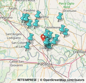 Mappa Via G.Brera, 26827 Terranova dei Passerini LO, Italia (11.33684)