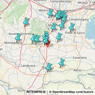 Mappa Via Guglielmo Marconi, 35020 Pozzonovo PD, Italia (14.86)